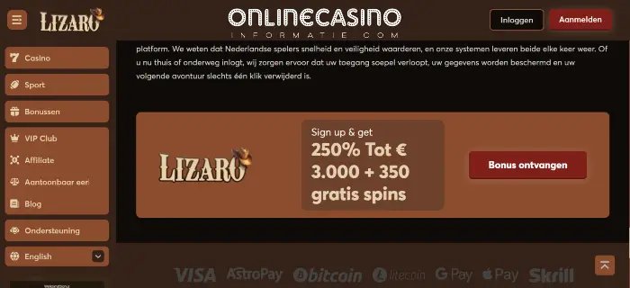 Experience the Thrill of Lizaro Casino in the UK Gaming Scene