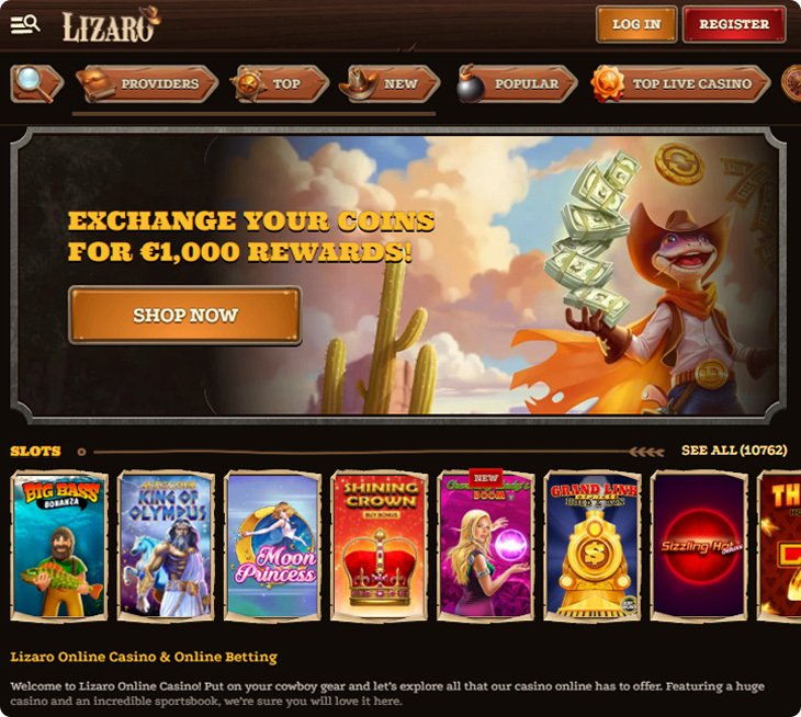 Explore casino lizaro